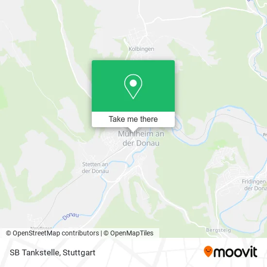 SB Tankstelle map