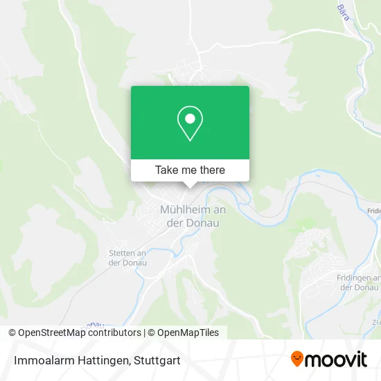 Карта Immoalarm Hattingen