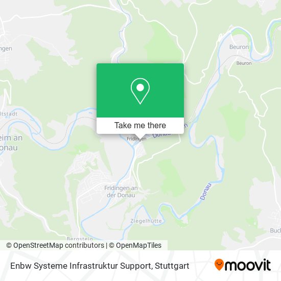 Enbw Systeme Infrastruktur Support map