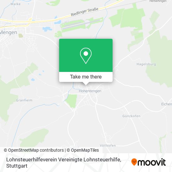 Lohnsteuerhilfeverein Vereinigte Lohnsteuerhilfe map