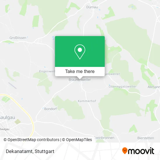 Карта Dekanatamt