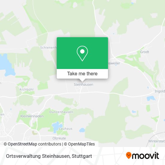 Ortsverwaltung Steinhausen map