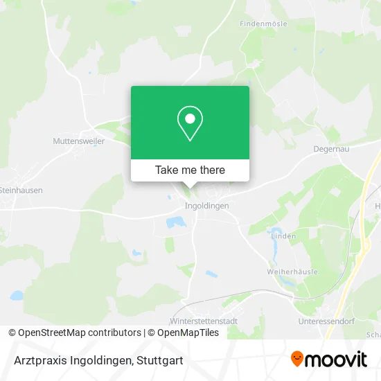 Arztpraxis Ingoldingen map