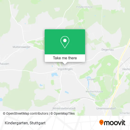 Карта Kindergarten