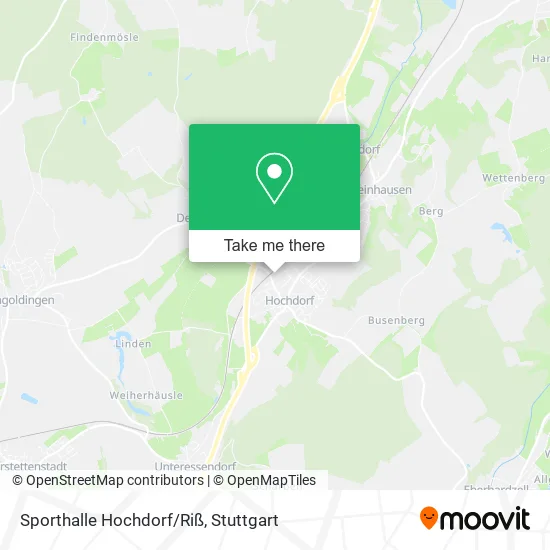 Карта Sporthalle Hochdorf/Riß