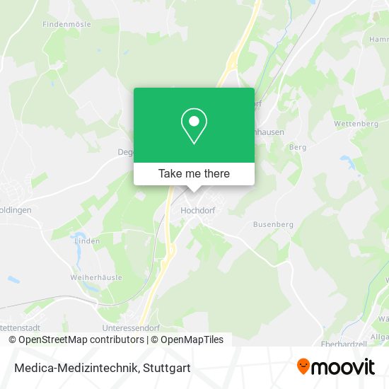 Medica-Medizintechnik map