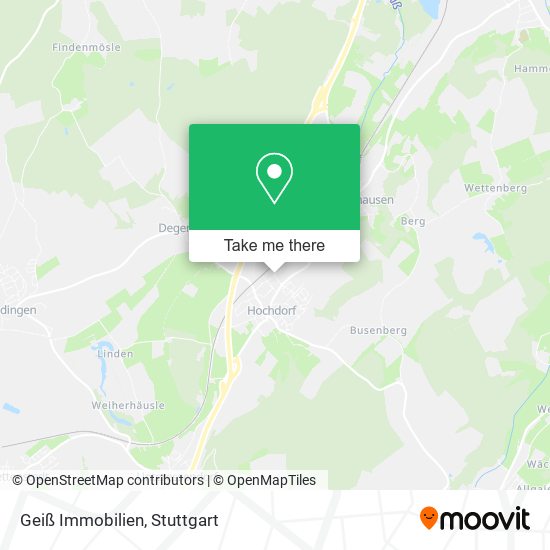 Geiß Immobilien map