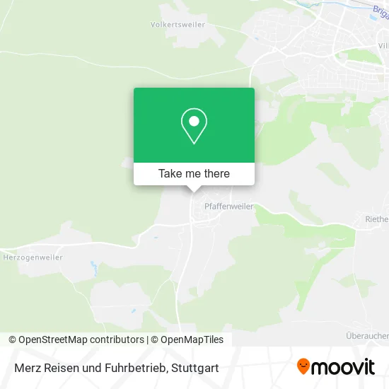 Карта Merz Reisen und Fuhrbetrieb