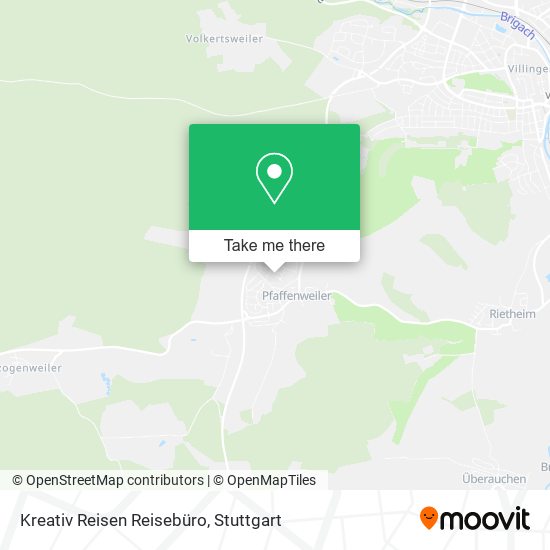 Kreativ Reisen Reisebüro map