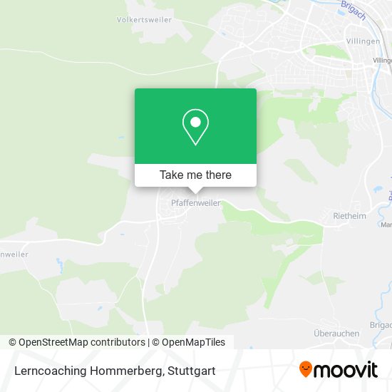 Lerncoaching Hommerberg map