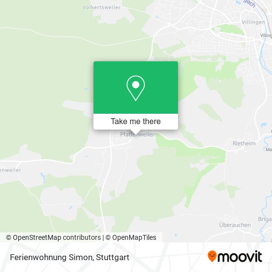 Карта Ferienwohnung Simon
