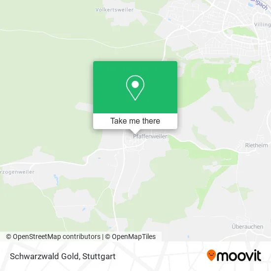 Карта Schwarzwald Gold