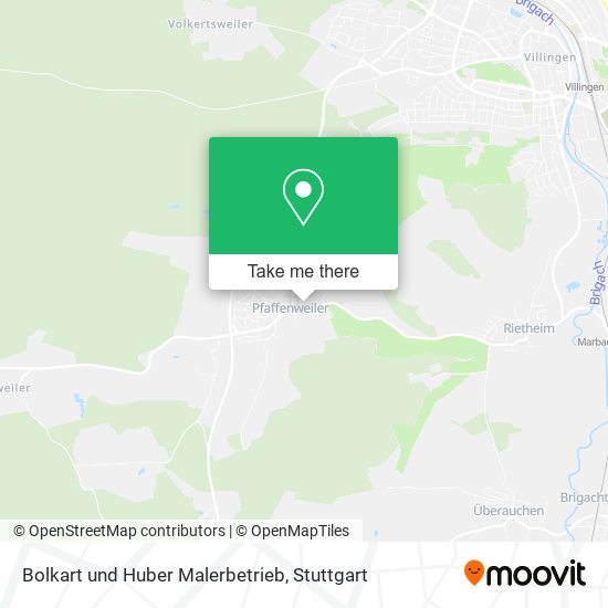 Bolkart und Huber Malerbetrieb map