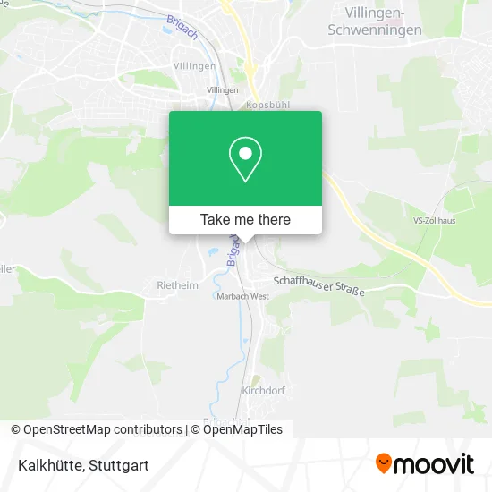 Карта Kalkhütte