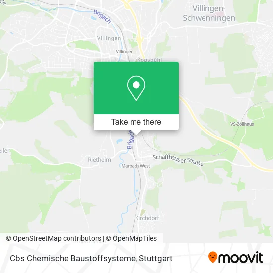 Карта Cbs Chemische Baustoffsysteme