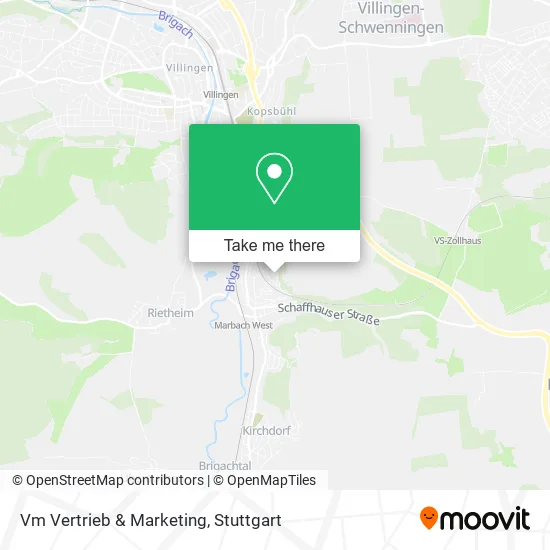 Карта Vm Vertrieb & Marketing