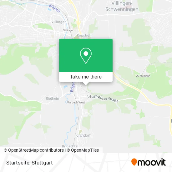 Карта Startseite