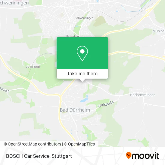Карта BOSCH Car Service