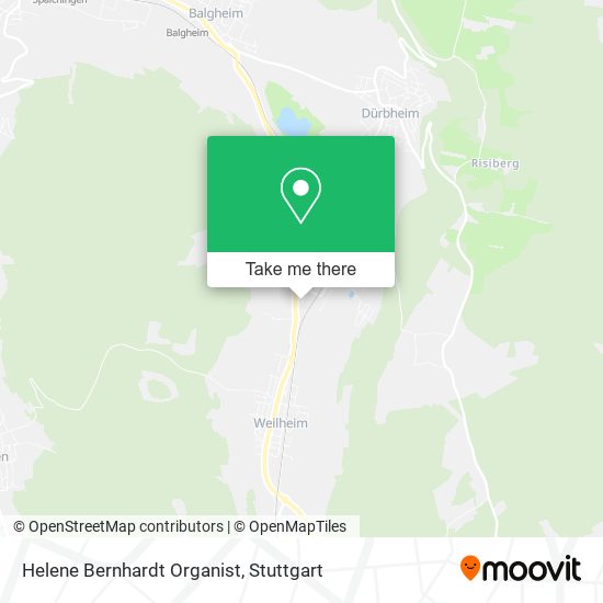 Helene Bernhardt Organist map