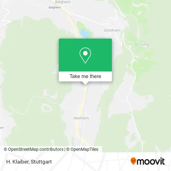 Карта H. Klaiber