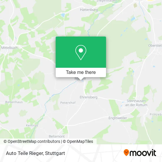 Карта Auto Teile Rieger