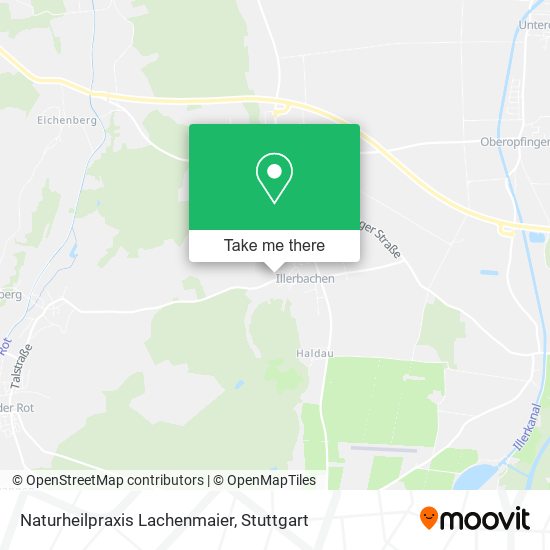 Naturheilpraxis Lachenmaier map