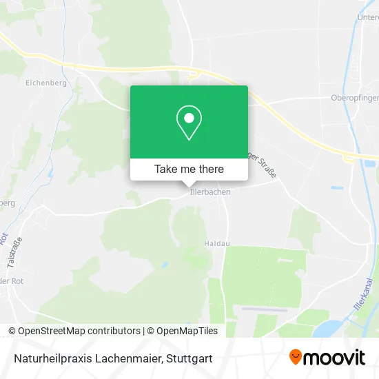 Карта Naturheilpraxis Lachenmaier