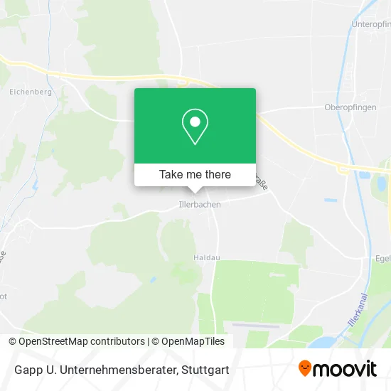 Карта Gapp U. Unternehmensberater