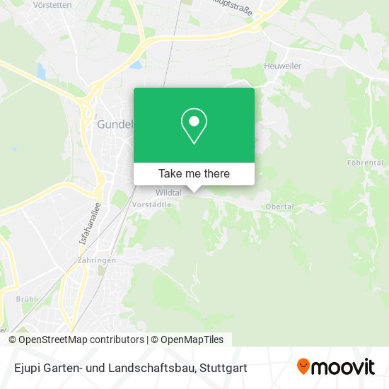 Ejupi Garten- und Landschaftsbau map