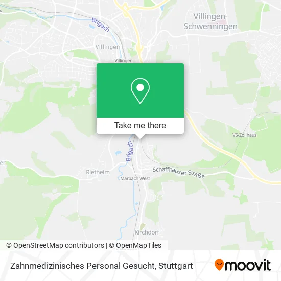 Карта Zahnmedizinisches Personal Gesucht