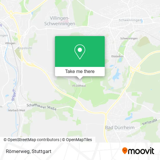 Карта Römerweg