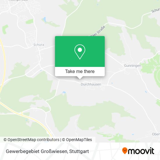 Gewerbegebiet Großwiesen map