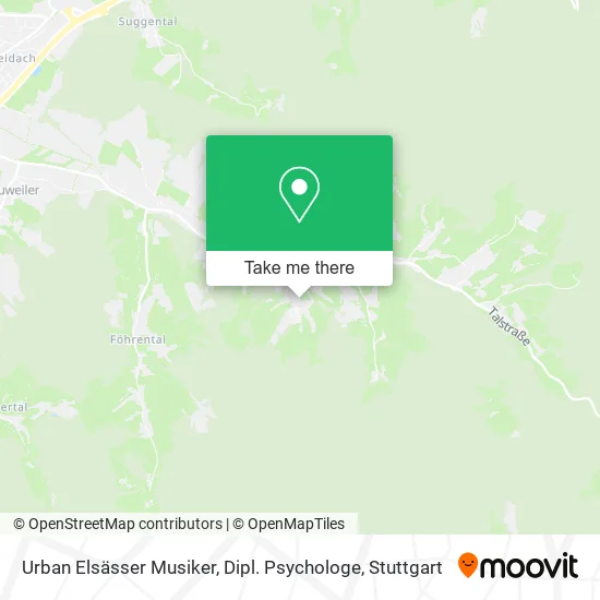 Карта Urban Elsässer Musiker, Dipl. Psychologe