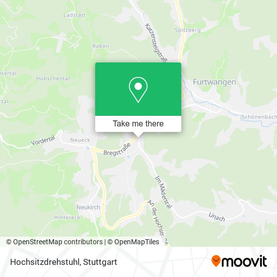 Карта Hochsitzdrehstuhl