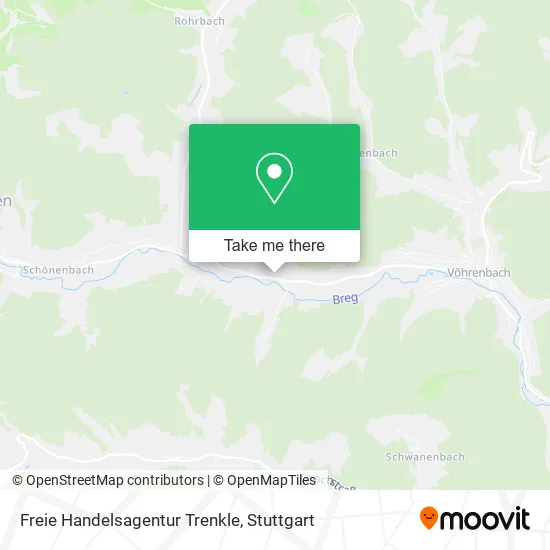 Карта Freie Handelsagentur Trenkle