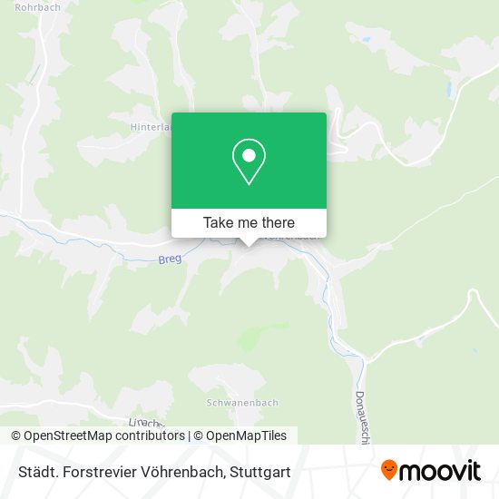Städt. Forstrevier Vöhrenbach map