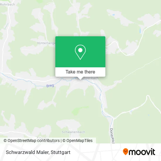 Карта Schwarzwald Maler