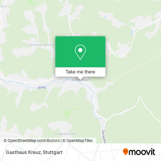 Gasthaus Kreuz map