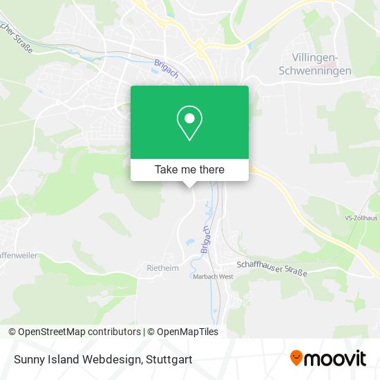 Sunny Island Webdesign map