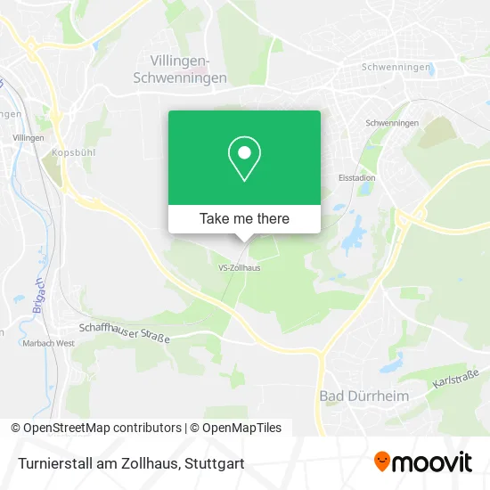 Turnierstall am Zollhaus map