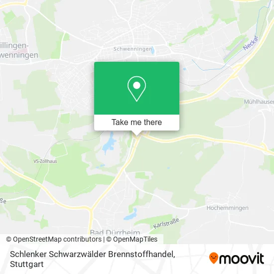 Карта Schlenker Schwarzwälder Brennstoffhandel