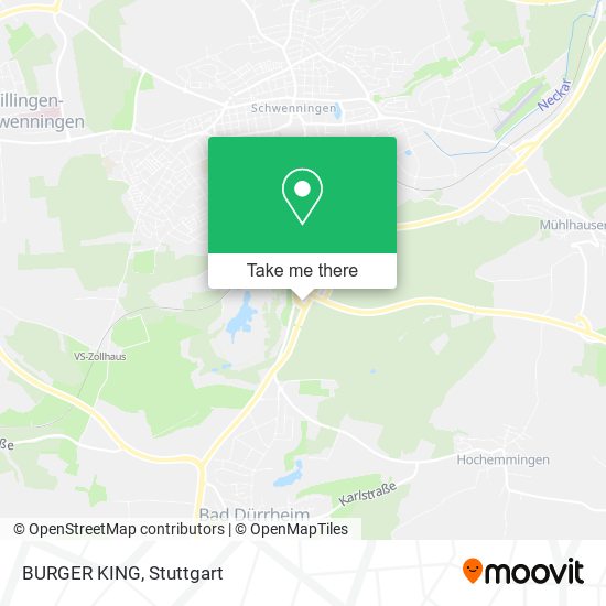 Карта BURGER KING