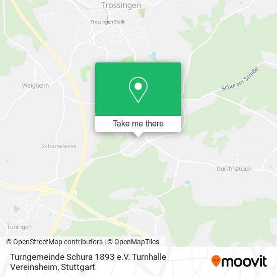 Turngemeinde Schura 1893 e.V. Turnhalle Vereinsheim map