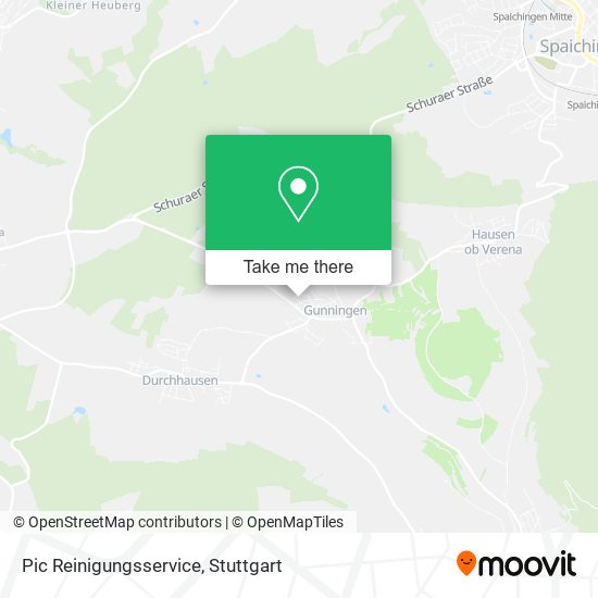 Pic Reinigungsservice map