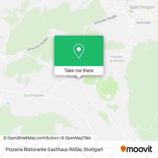 Карта Pizzeria Ristorante Gasthaus Rößle