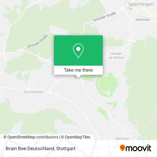Brain Bee Deutschland map