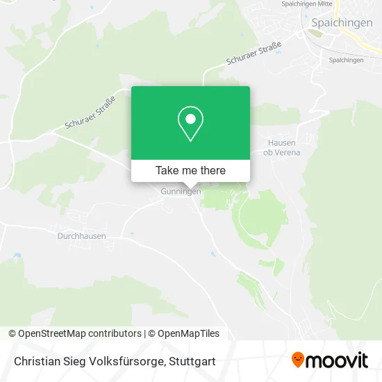 Карта Christian Sieg Volksfürsorge