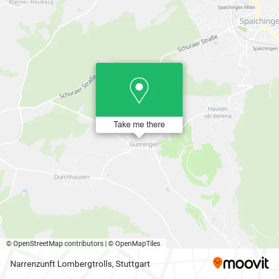 Карта Narrenzunft Lombergtrolls