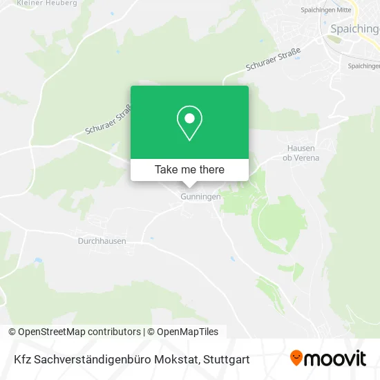 Карта Kfz Sachverständigenbüro Mokstat