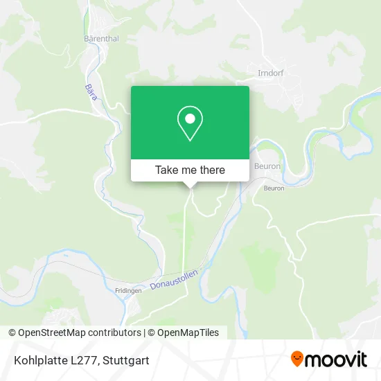 Карта Kohlplatte L277